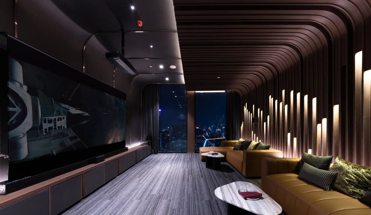 Sky Private Theater lounge
